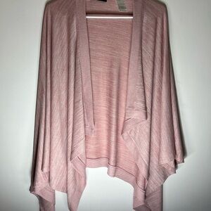 Banana Republic Soft Blush Open-Front Draped Wrap